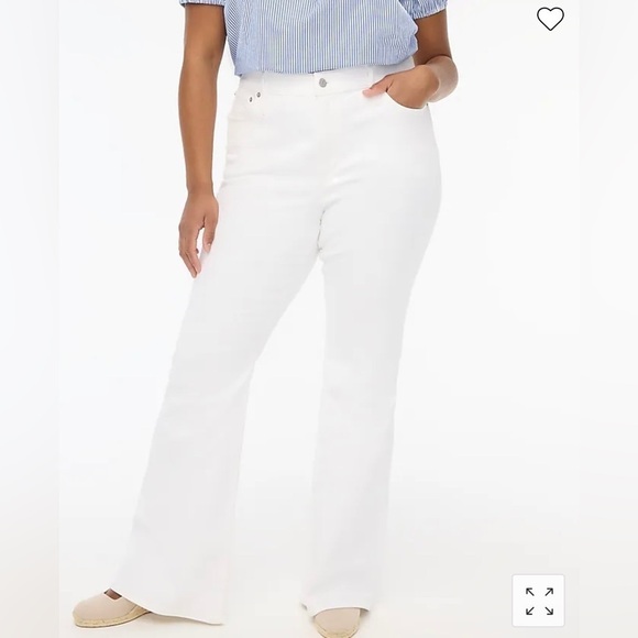 NWT J Crew Factory Full-length flare jean in signature stretch - Picture 1 of 9